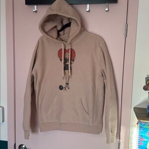 Women's Graphic Hoodie - Cream